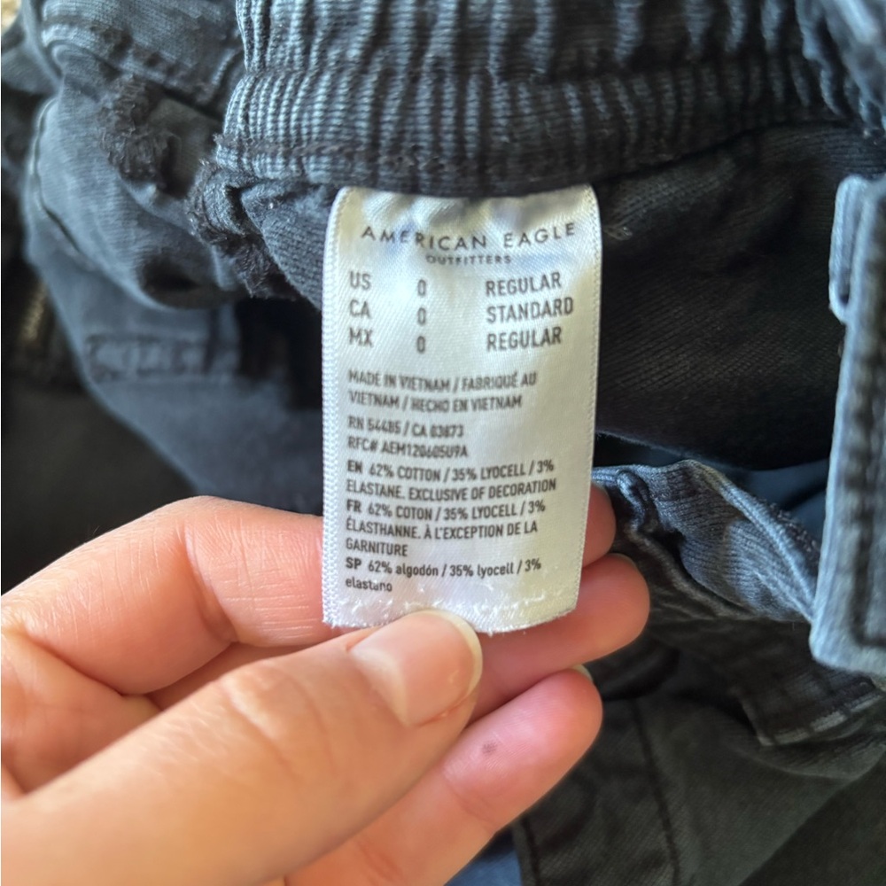 Navy Cargo Pants - Picture 3 of 3